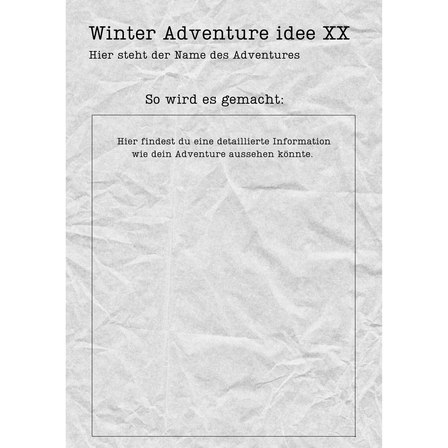 Winter Adventure Österreich