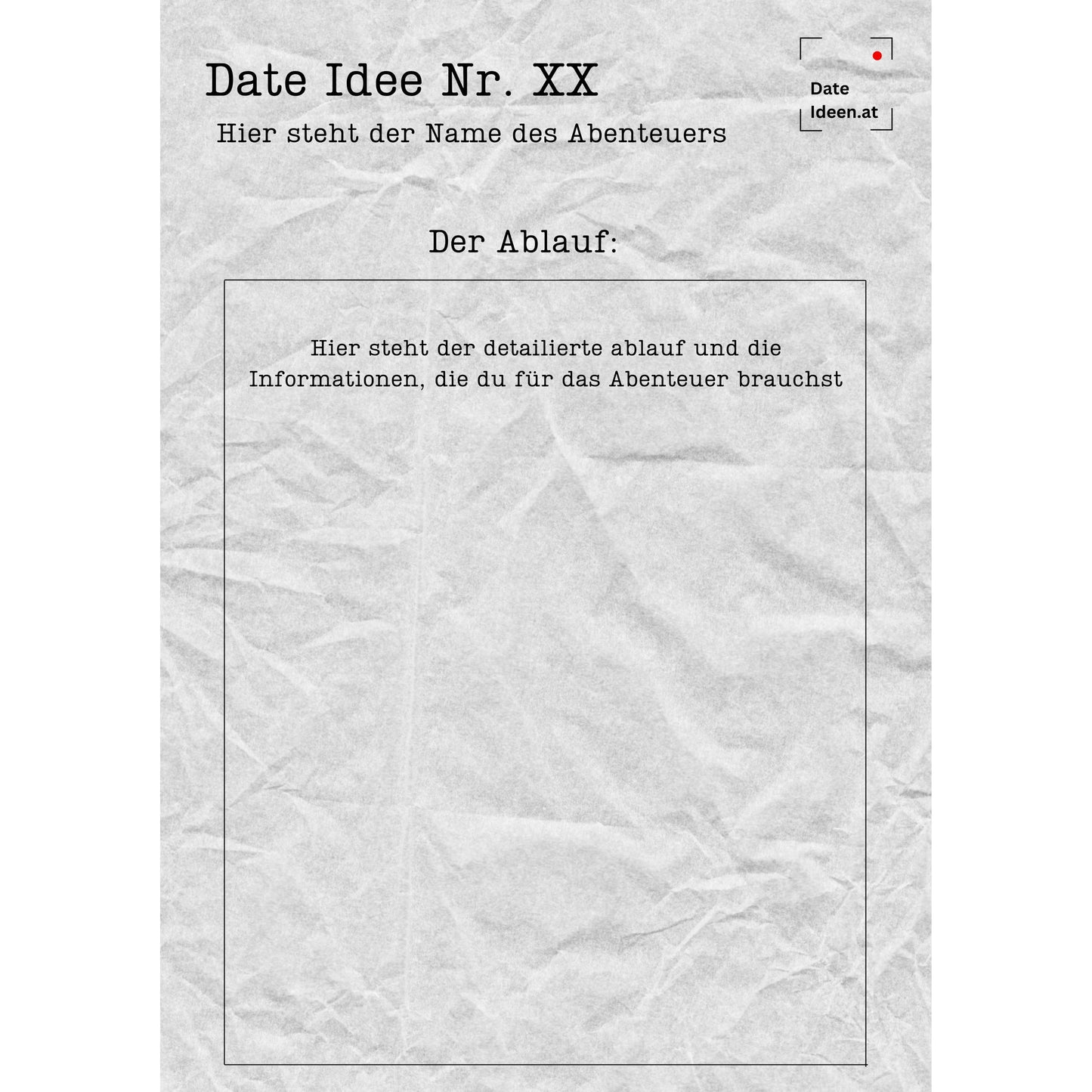 Graz Edition - 52 Date Ideen für Paare und Freunde